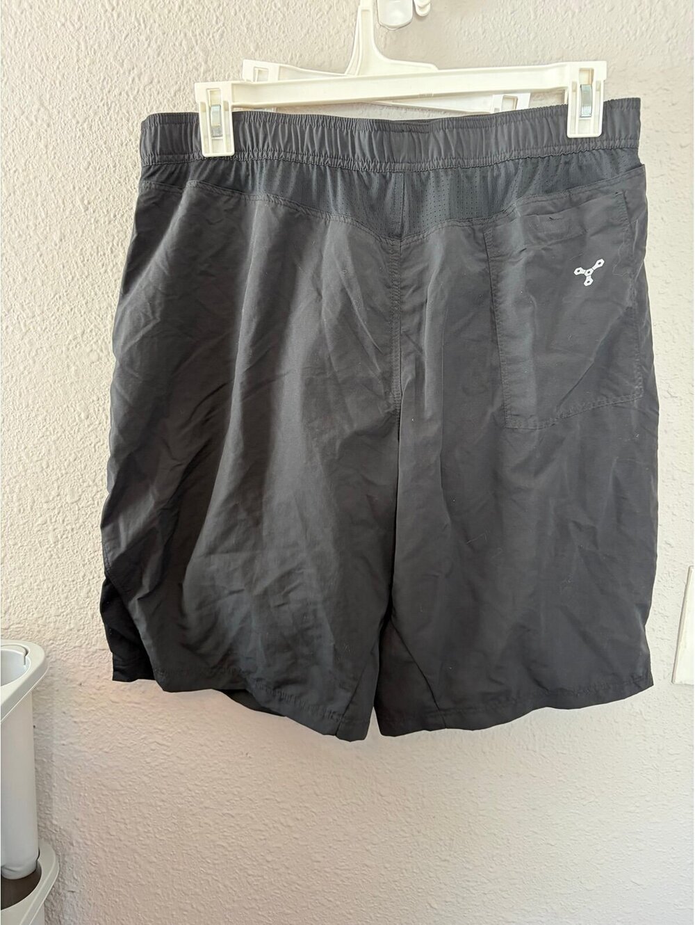 Men's Trail black cycling shorts size XL - Picture 2 of 4